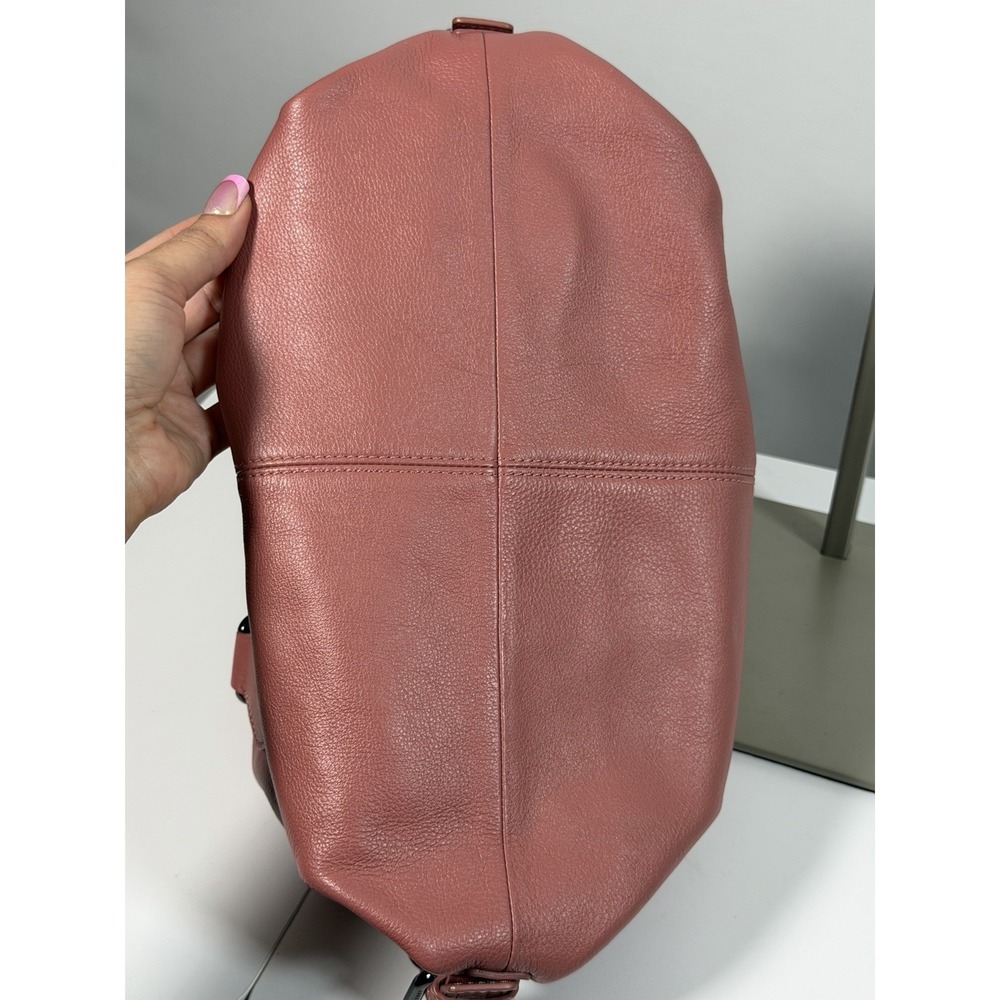 Burberry Blue Label Pink Leather Bag Vintage Fashion Bag 0029 - Picture 7 of 14